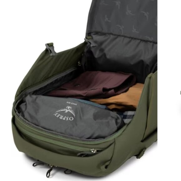 Osprey Porter 30L Carry On Travel Backpack - Petunia Blue color. - Picture 8 of 16